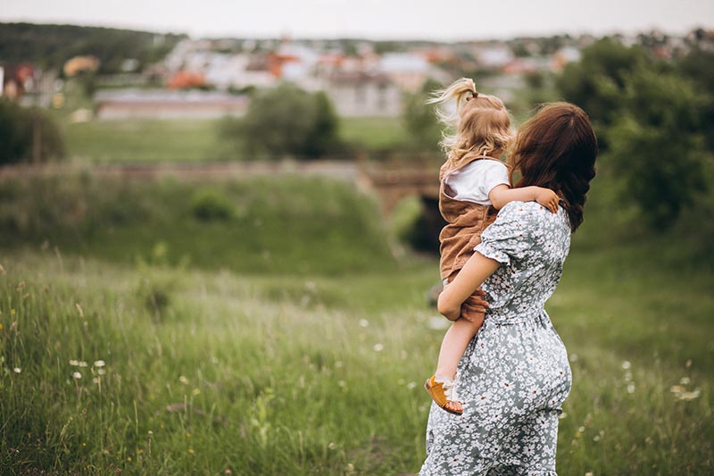 Mother and daughter